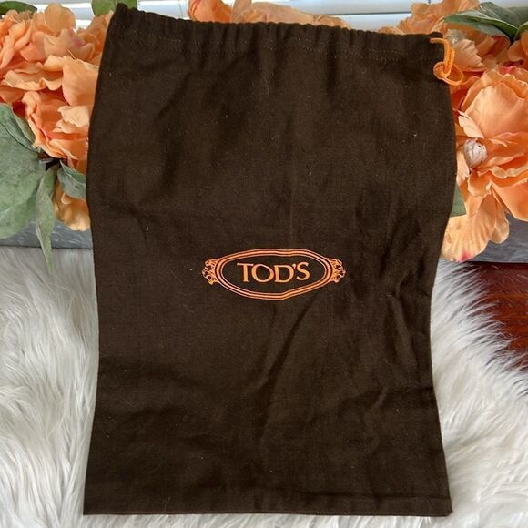 Tods Open Toe Driving Ballet Flats Patent Leather Womens Size 7 - Picture 10 of 10